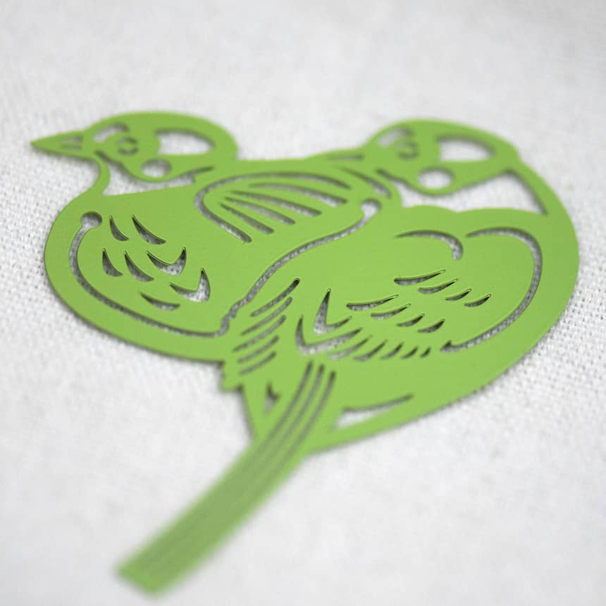 Baked Enamel Bookmark - MicroMetal | Precision Metal Etching Manufacturer