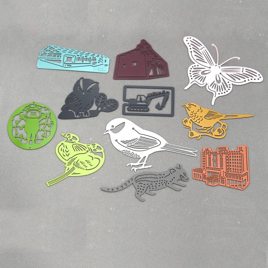 烤漆書籤02 - MicroMetal | Precision Metal Etching Manufacturer