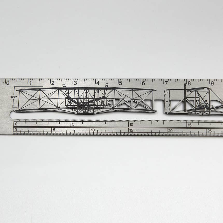 Stainless Steel Ruler - MicroMetal | Precision Metal Etching Manufacturer