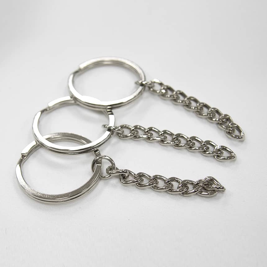 4-B-01鑰匙圈+鍊條 - MicroMetal | Precision Metal Etching Manufacturer