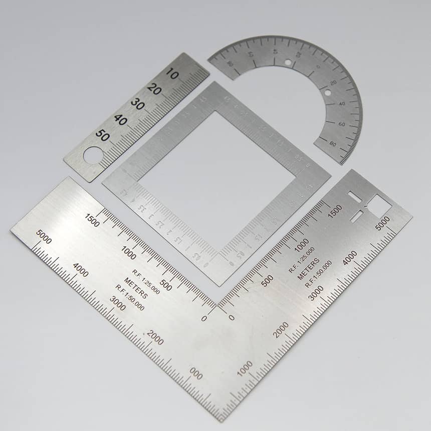 不鏽鋼尺規02 - MicroMetal | Precision Metal Etching Manufacturer