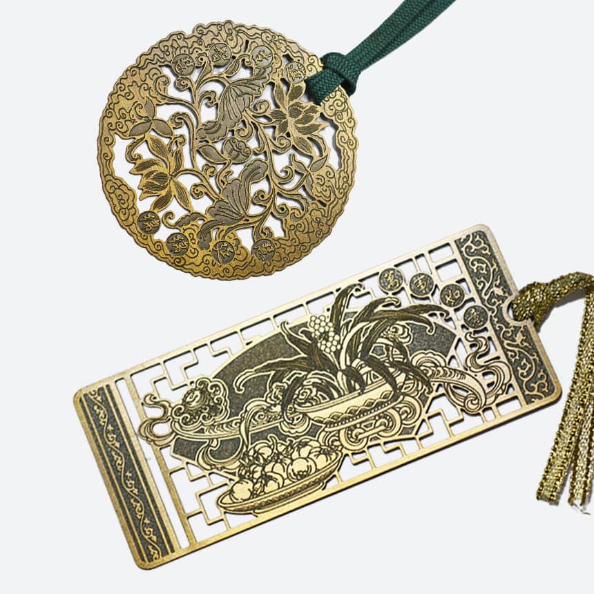 仿古書籤21 - MicroMetal | Precision Metal Etching Manufacturer