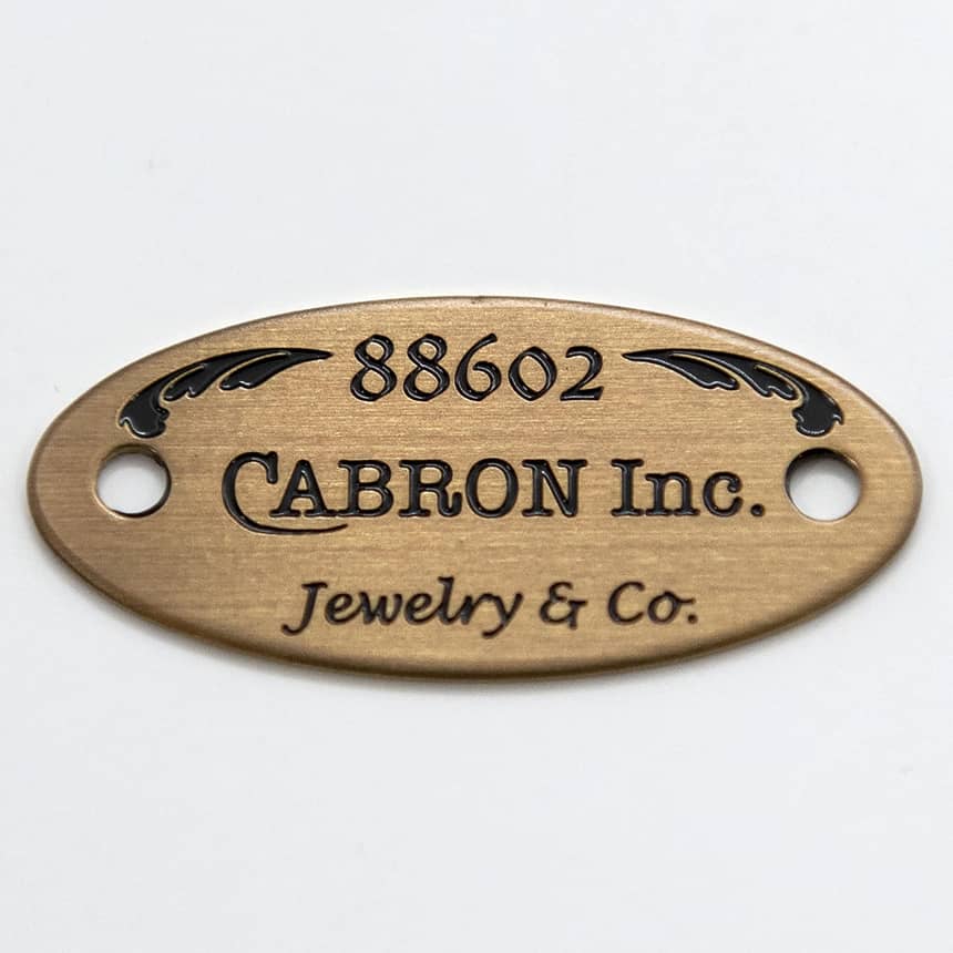 仿古銘牌 01 - MicroMetal | Precision Metal Etching Manufacturer
