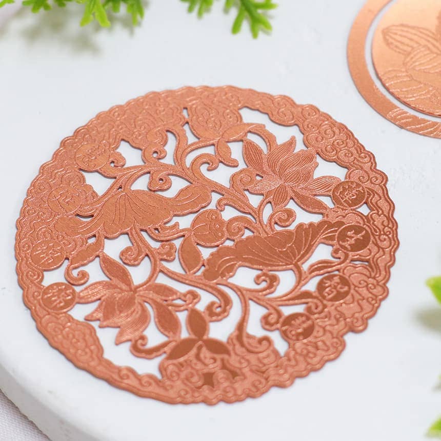 紅銅本色書籤06 - MicroMetal | Precision Metal Etching Manufacturer