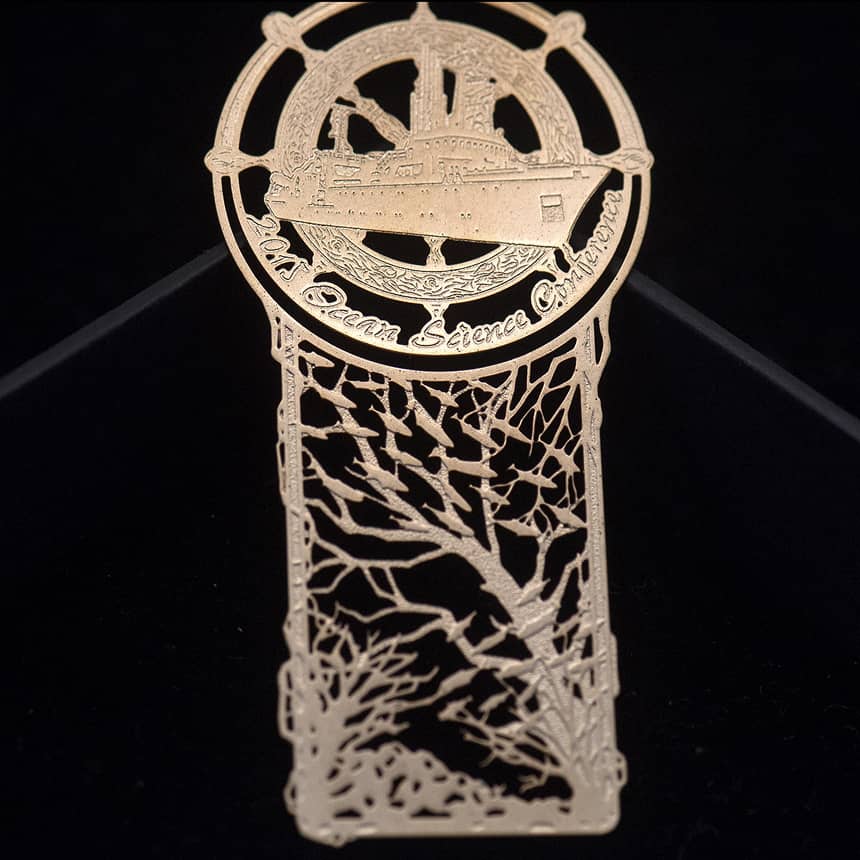 鍍砂金書籤02 - MicroMetal | Precision Metal Etching Manufacturer