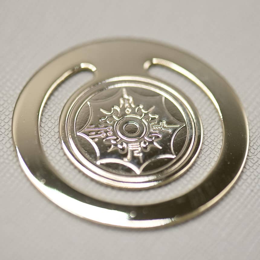 鍍金書籤01 - MicroMetal | Precision Metal Etching Manufacturer