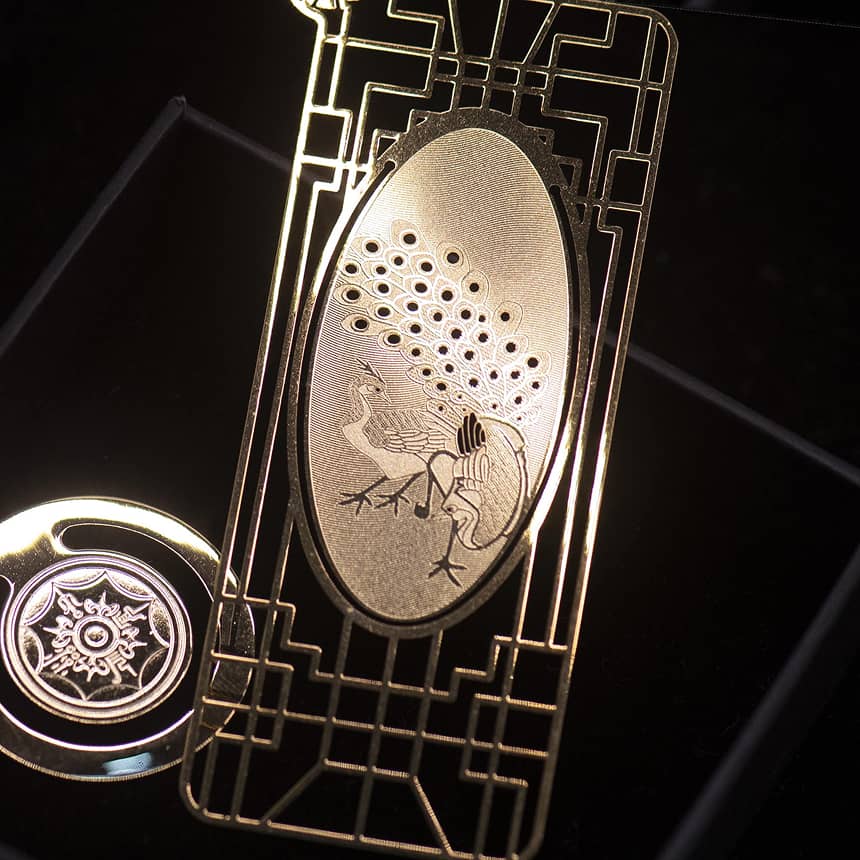 鍍金書籤03 - MicroMetal | Precision Metal Etching Manufacturer