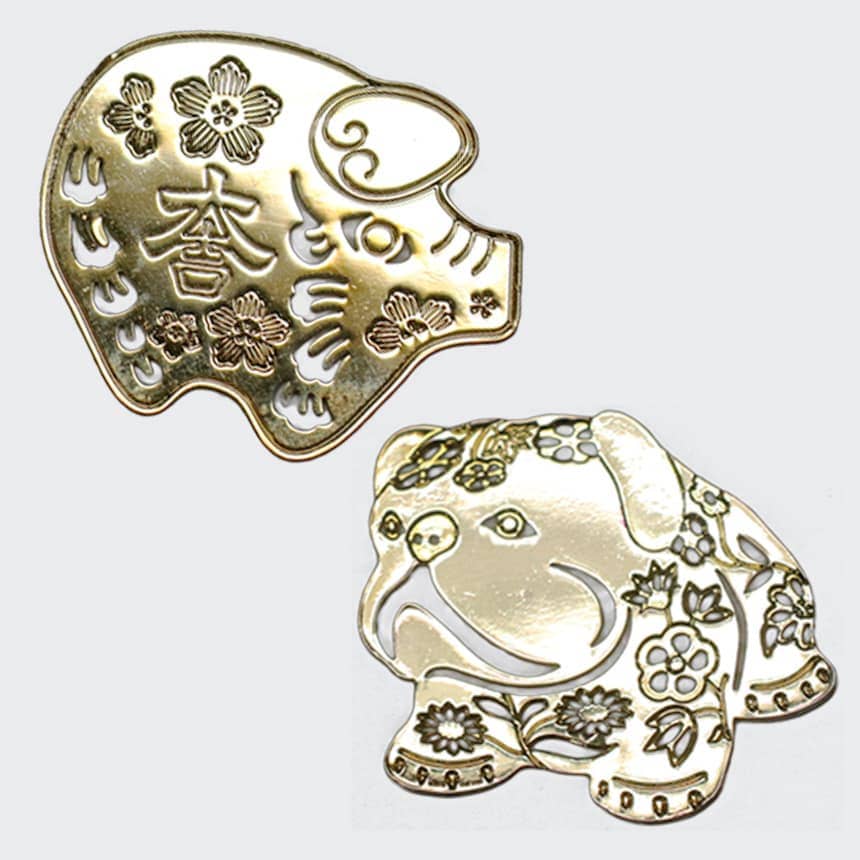 鍍金書籤06 - MicroMetal | Precision Metal Etching Manufacturer