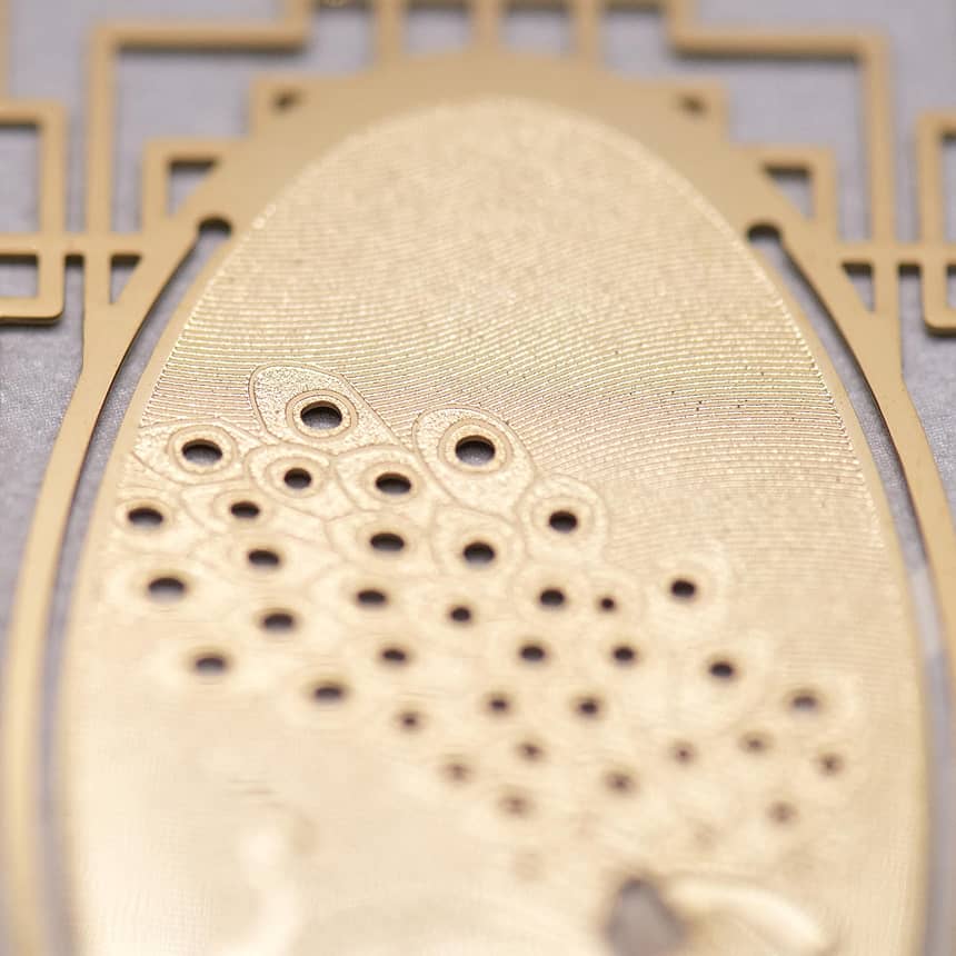 鍍金書籤07 - MicroMetal | Precision Metal Etching Manufacturer