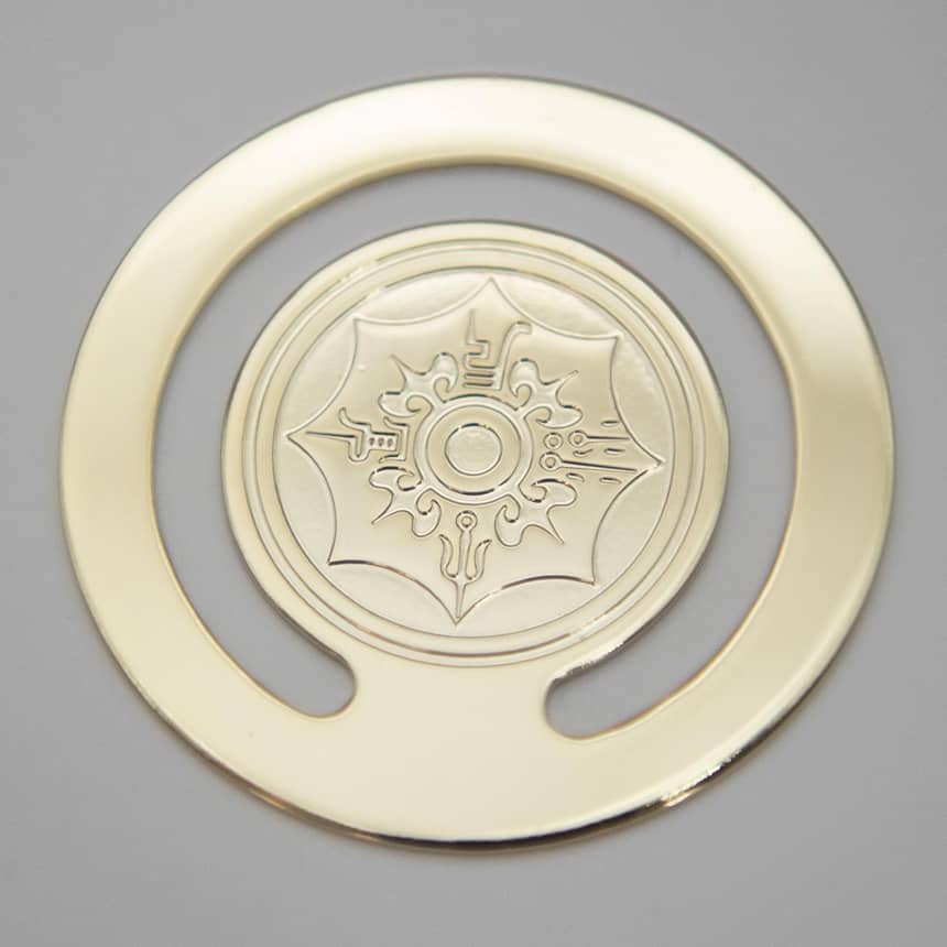 鍍金書籤09 - MicroMetal | Precision Metal Etching Manufacturer