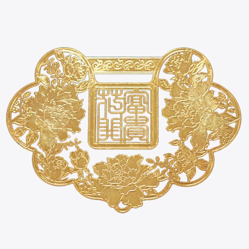 鍍金書籤11 - MicroMetal | Precision Metal Etching Manufacturer