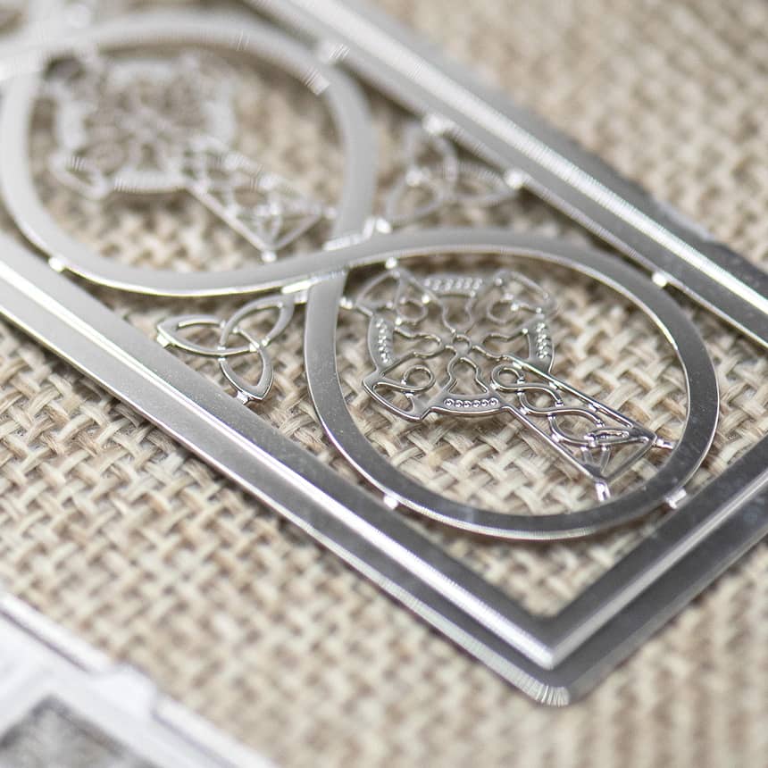 鍍鎳白書籤04 - MicroMetal | Precision Metal Etching Manufacturer