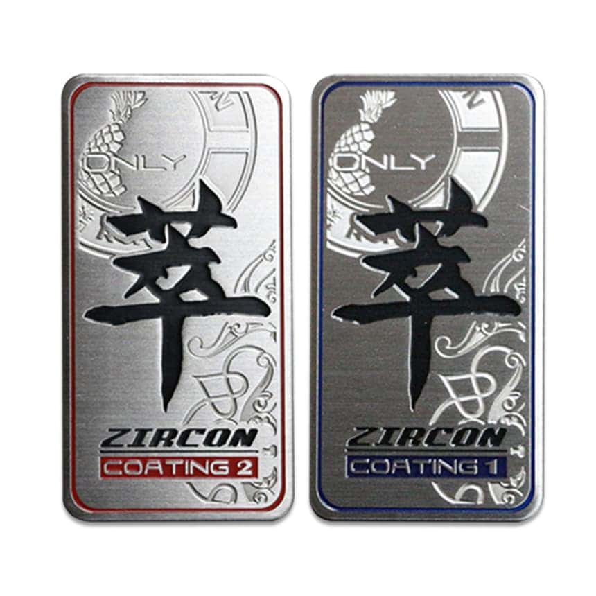 霧底烤漆不鏽鋼銘牌 - MicroMetal | Precision Metal Etching Manufacturer