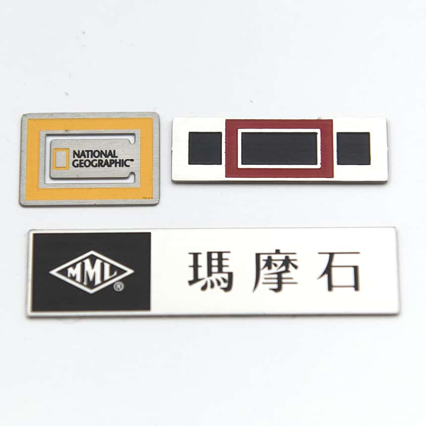 髮線銘牌 03 - MicroMetal | Precision Metal Etching Manufacturer