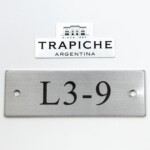Printed aluminum nameplate