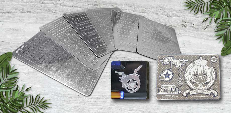 Metal stickers