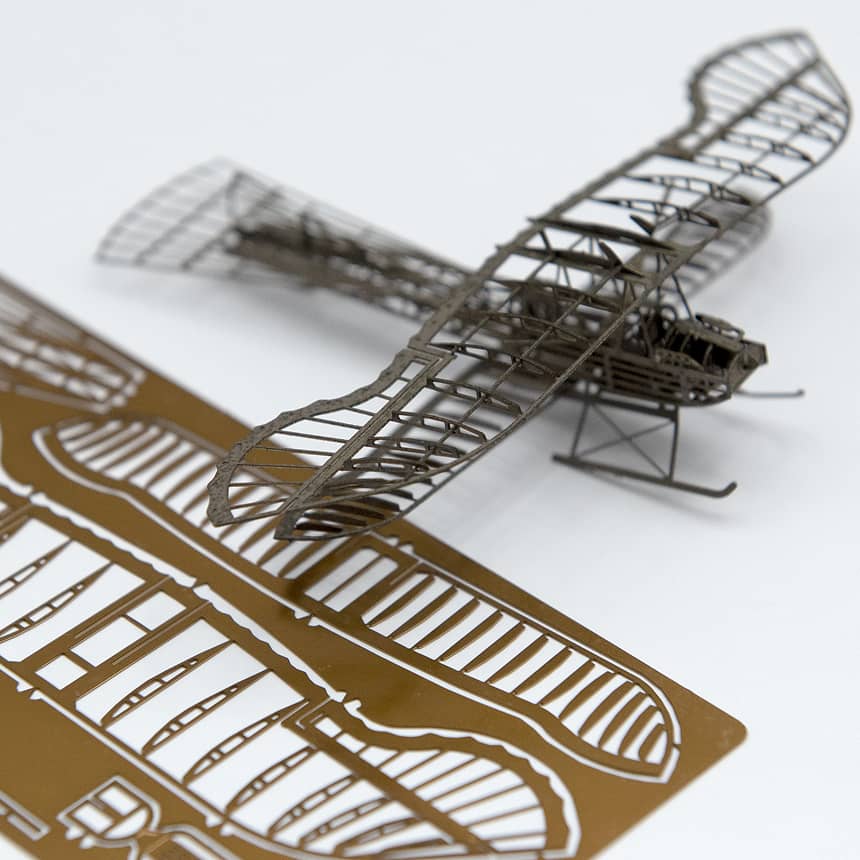 飛機模型飾片展開 - 【本久科技】專業工廠直營